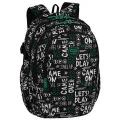 Coolpack - Factor iskolatáska, hátizsák - 4 rekeszes - Game On (F002806)