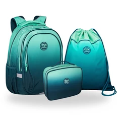 Coolpack - Factor X iskolatáska szett Blue Lagoon (F002690-1-szett)