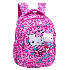 Coolpack - Fast iskolatáska, hátizsák - 2 rekeszes - Hello Kitty - Sweet Leopard (F163035)