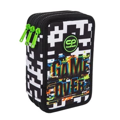 Coolpack - Jumper felszerelt 3 emeletes tolltartó - Game Over