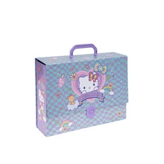 Coolpack - Kemény fedeles A/4 gumis mappa - 9 cm - Hello Kitty - Pink (13167PTR)