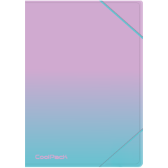 Coolpack - Gradient gumis mappa A/4 - Blueberry