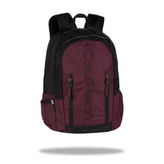 Coolpack - Impact ergonomikus iskolatáska, hátizsák - 2 rekeszes - Burgund (E31544)