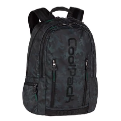 Coolpack - Impact ergonomikus iskolatáska, hátizsák - 2 rekeszes - Camo Green Dark