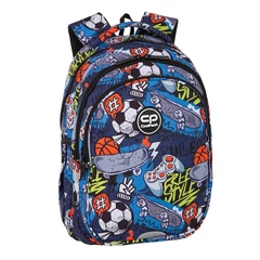 Coolpack - Jerry ergonomikus iskolatáska, hátizsák - 3 rekeszes - Hobby (F029929)