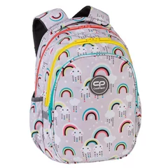 Coolpack - Jerry ergonomikus iskolatáska, hátizsák - 3 rekeszes - Rainbow Time (E29601)