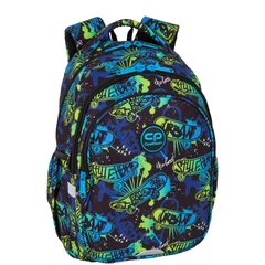 Coolpack - Jerry ergonomikus iskolatáska, hátizsák - 3 rekeszes - Skate Night (F029930)