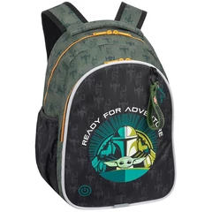 Coolpack - Jimmy LED-es iskolatáska, hátizsák - 2 rekeszes - Disney - Mandalorian (F110781)