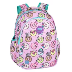 Coolpack - Jimmy LED-es iskolatáska, hátizsák - 2 rekeszes - Happy Donuts (F110665)