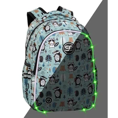 Coolpack - Jimmy LED-es iskolatáska, hátizsák - 2 rekeszes - Shoppy (F110661)