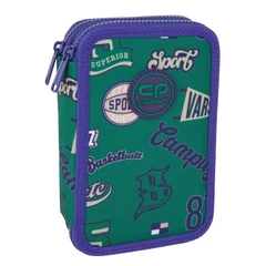 Coolpack - Jumper 2 FELSZERELT 2 emeletes tolltartó - American Retro (F066901)