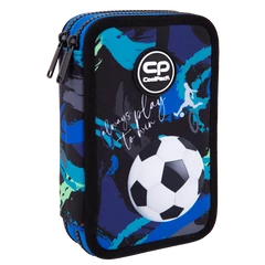 Coolpack - Jumper 2 Felszerelt 2 emeletes tolltartó - Football Navy (F066967)