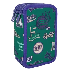 Coolpack - Jumper 3 FELSZERELT 3 emeletes tolltartó - American Retro (F067901)