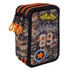 Coolpack - Jumper 3 FELSZERELT 3 emeletes tolltartó - Badges (E67023)