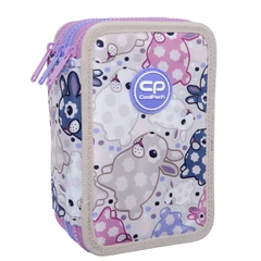 Coolpack - Jumper 3 felszerelt 3 emeletes tolltartó - White Bunny (F067833)