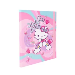 Coolpack - Kemény fedeles A/4 gumis mappa - 3 cm - Hello Kitty - Pink (12979PTR)