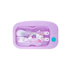 Coolpack - Mil műanyag uzsonnás doboz evőeszközökkel - Hello Kitty - Blue (10845PTR)