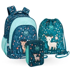 Coolpack - Prime Pro iskolatáska szett - Deer - felszerelt 3 emeletes tolltartóval (F162962-1-szett)