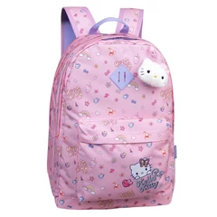 Coolpack - Scout hátizsák, iskolatáska - 2 rekeszes - Hello Kitty - Pink (F096025)