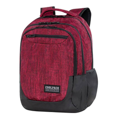 Coolpack - Soul ergonomikus iskolatáska, hátizsák - 3 rekeszes - Snow Red (C10160)