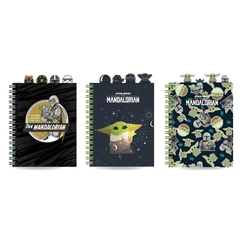 Coolpack - Star Wars - Mandalorian A/5 spirálfüzet - háromféle