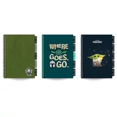 Coolpack - Star Wars - Mandalorian B/5 spirálfüzet - háromféle