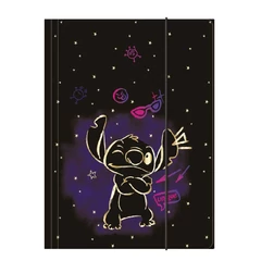 Coolpack - Stitch A/4 kemény fedeles gumis mappa - Gold (01126PTR)