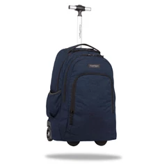 Coolpack - Summit Snow gurulós iskolatáska, hátizsák - 2 rekeszes - Dark Blue (E85024)