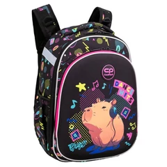 Coolpack - Turtle ergonomikus iskolatáska, hátizsák - 2 rekeszes - Capybara Music (F015961)