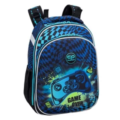 Coolpack - Turtle ergonomikus iskolatáska, hátizsák - 2 rekeszes - Gamer Chess (F015964)
