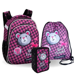 Coolpack - Turtle ergonomikus iskolatáska szett - Buddy - felszerelt 3 emeleteses tolltartóval (F015959-1-szett)