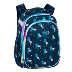 Coolpack - Turtle iskolatáska, hátizsák - 2 rekeszes - Blue Unicorn (F015670)