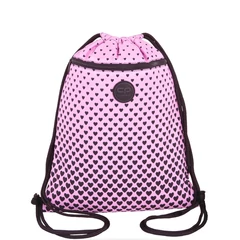 Coolpack - Vert zsinóros hátizsák, tornazsák - Pink Marshmallow (F070893)