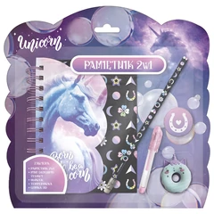 Unikornisos kulcsos napló szett - Born to be a Unicorn (PK2W1JR15)