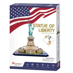 CubicFun C080 - Mini Szabadság -szobor - 40 db-os 3D puzzle