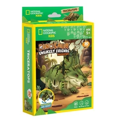 CubicFun DS1168 - Mini National Geographic Kids Triceratopsz - 61 db-os 3D puzzle