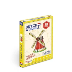 CubicFun S3005 - Mini Holland szélmalom - 20 db-os 3D puzzle
