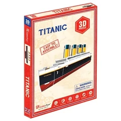 CubicFun S3017 - Mini Titanic - 30 db-os 3D puzzle