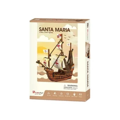 CubicFun T4031 - Santa Maria - 93 db-os 3D puzzle