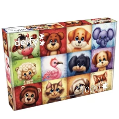 Delfy 1000 db-os puzzle - Cuteness In Dozen (DE-26003)