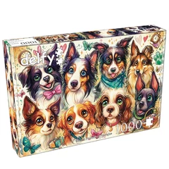 Delfy 1000 db-os puzzle - Eight Pawsome Friends (DE-26006)