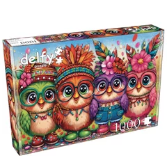 Delfy 1000 db-os puzzle - Four Funky Chicks (DE-26009)
