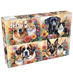 Delfy 1000 db-os puzzle - Paw-Fect Pairs (DE-26014)