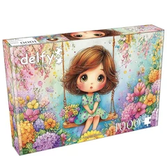 Delfy 1000 db-os puzzle - Swing Among Blossoms (DE-26023)