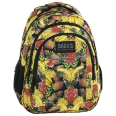 BackUp iskolatáska, hátizsák - 3 rekeszes - Gyümölcsök (PLB2H29)