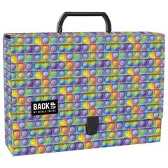 Derform BackUp nagy fogantyús irattartó A4/90 mm - Pop it (TRGB5A17)