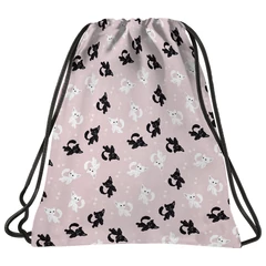 Derform - BackUp Cicás tornazsák - Fekete Fehér cica (WOB4A86)