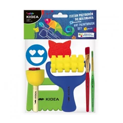 Derform - Kidea 7 db-os festőeszköz készletben - cicás (Z7PMAKA)