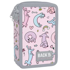 BackUp felszerelt 3 emeletes tolltartó - Pink dog (PB7EW06)