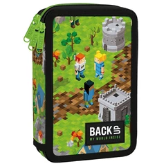 BackUp felszerelt 3 emeletes tolltartó - Pixel game (PB7EW61)